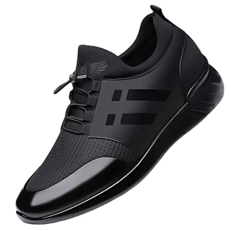 Custom Logo Men's Sneakers – Breathable and Height Increasing for Enhanced Comfort-sku-4