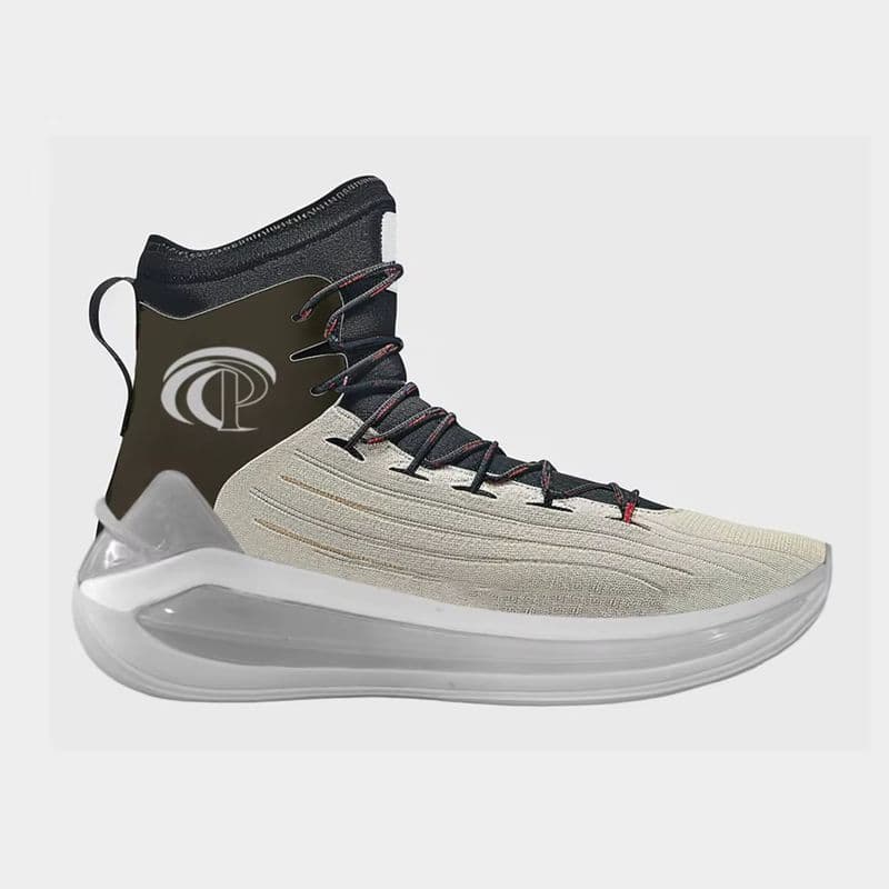 Custom High Upper Men’s Sneakers for Basketball and Outdoor Activities-sku-0