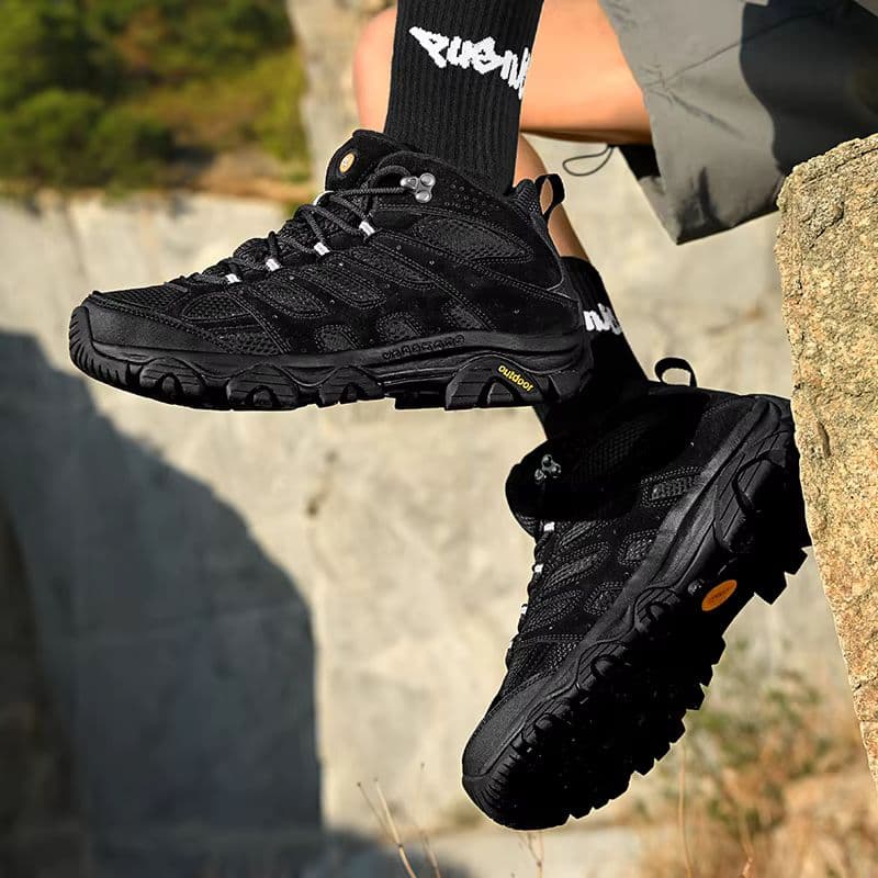 Zapatos de senderismo impermeables para hombre para aventuras al aire libre durante todo el año