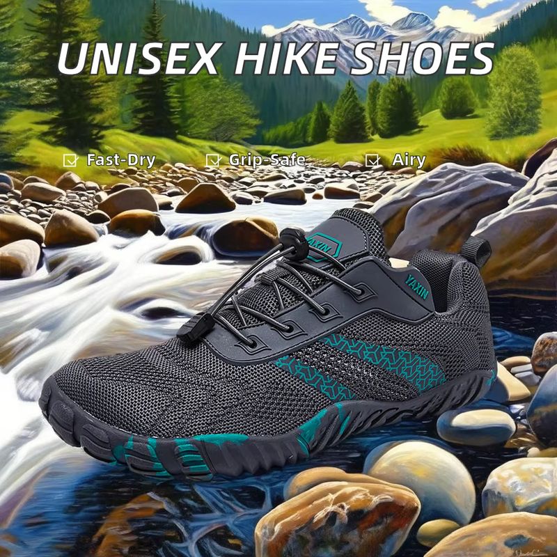 Chaussures aquatiques de randonnée unisexes légères pour activités de plein air toutes saisons 3