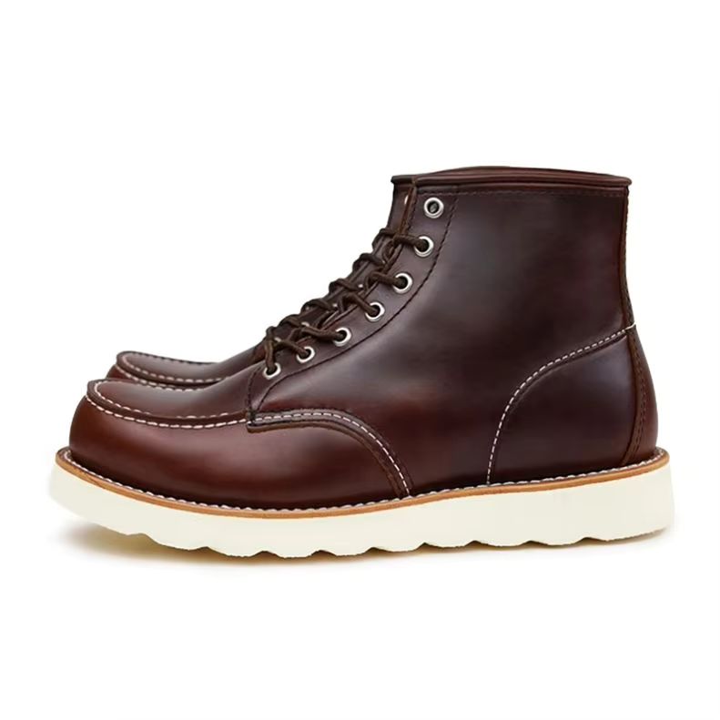 Bottines en cuir véritable unisexes - Confort et style à chaque pas 2